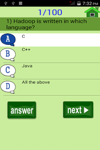 Hadoop Practice Exam Screenshots 1