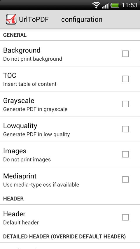 UrlToPDFPro Screen 3