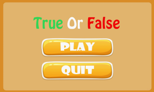 True Or False - screenshot thumbnail