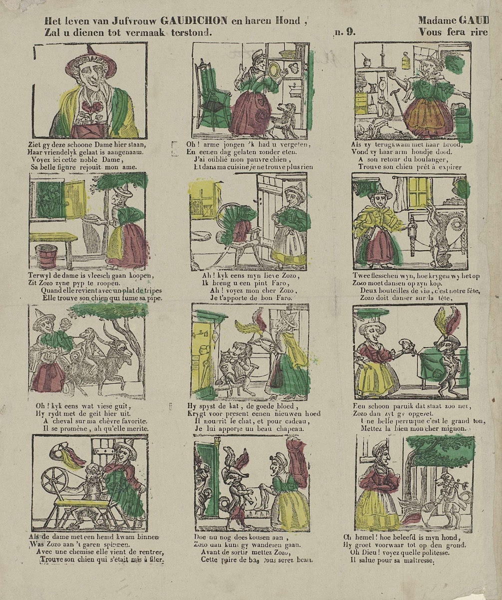 Het Leven Van Juffrouw Gaudichon En Haren Hond Zal U Dienen Tot Vermaak Terstond P J Delhuvenne Anonymous Google Arts Culture