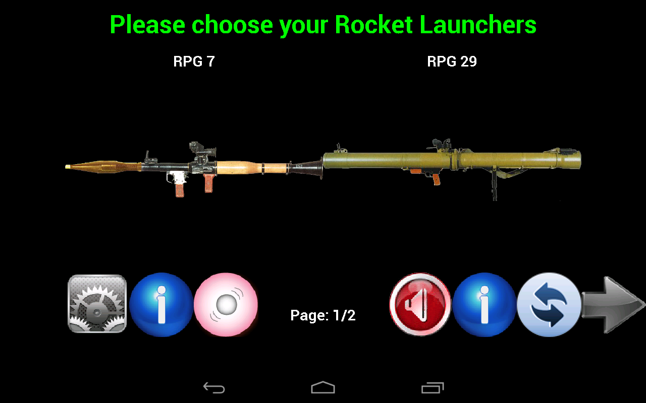 Guns - screenshot