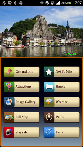 Dinant Offline Map Guide