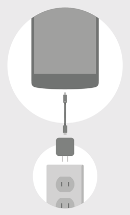 為您的nexus 裝置充電 Nexus說明