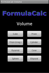FormulaCalc-Volume Screenshots 0