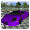 Supercar Racing simulator 3D icon