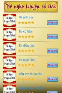 Lastest Bé nghe truyện cổ tích APK