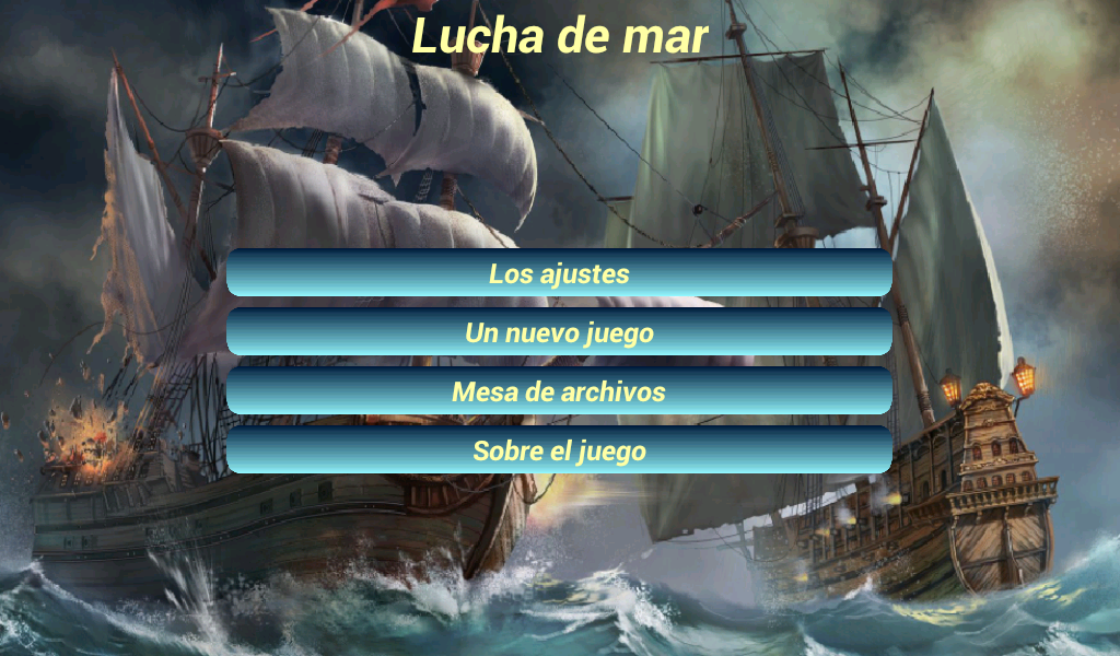 Android application Sea Fight screenshort