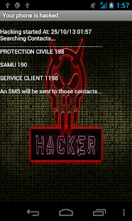 Lastest Your phone is hacked APK
