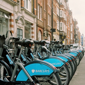 Rental Bikes by Dunstan Vavasour - Transportation Bicycles