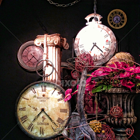 Clocks Display LA County Fair  by Leah N - Artistic Objects Other Objects