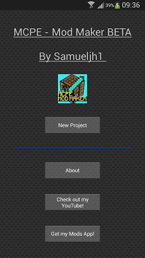 MCPE - Mod Maker BETA