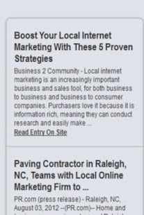 Local Online Marketing Screenshots 1