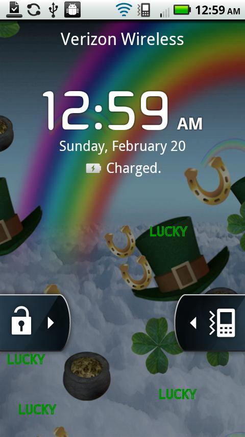 Lucky Irish Live Wallpaper Screen 2