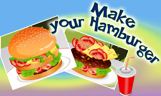 Cooking Hamburger Kitchen Game