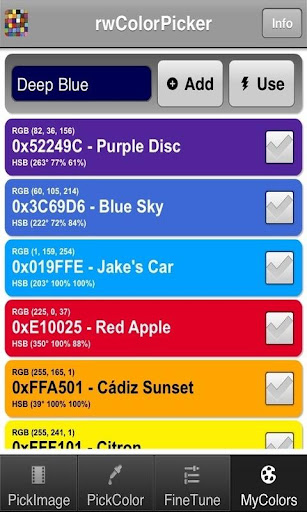 【免費工具App】rwColorPicker Pro-APP點子