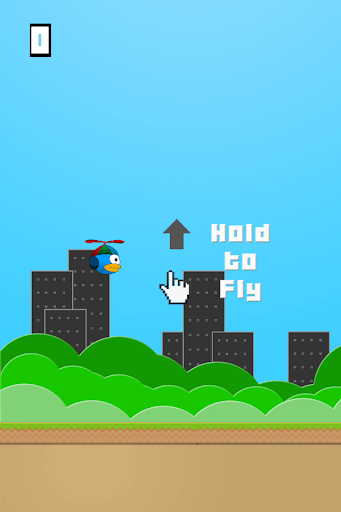 Flappy Helicopter bird