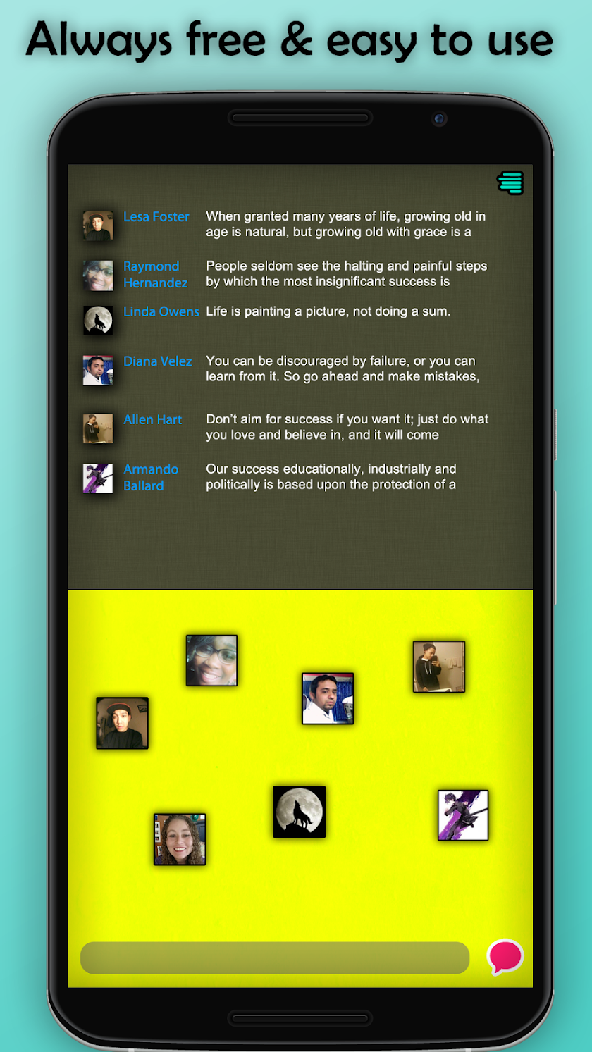 Teen Chat Room Screen 2