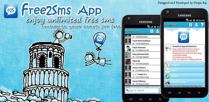 F2S Free SMS India 3.4 Apk Full Version Download Latest-i-ANDROID