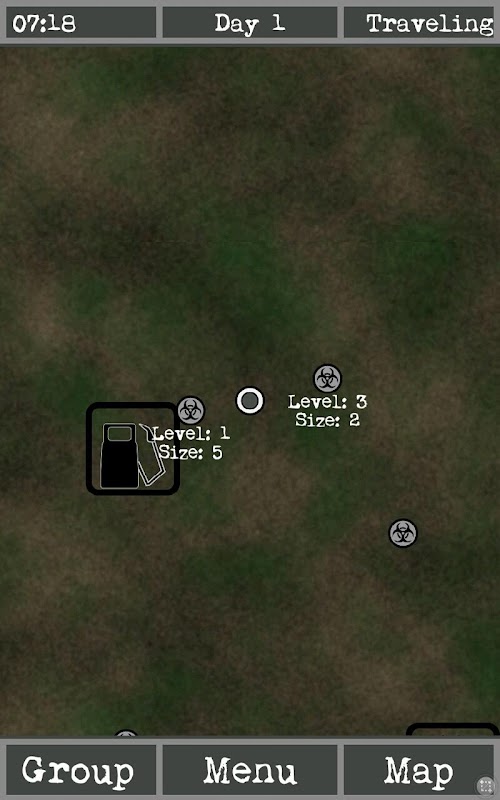 Android application Wasteland Survivor(RPG) screenshort