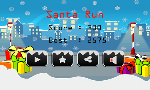 Running Santa