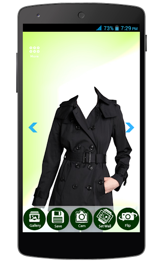 Women Trench Coat Photo Suit