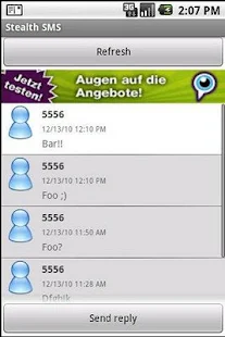 Stealth SMS - screenshot thumbnail