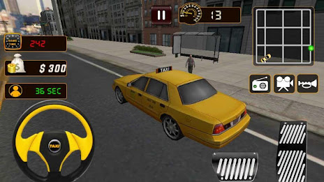 Super Taxi Parking Driver 3D poster 10