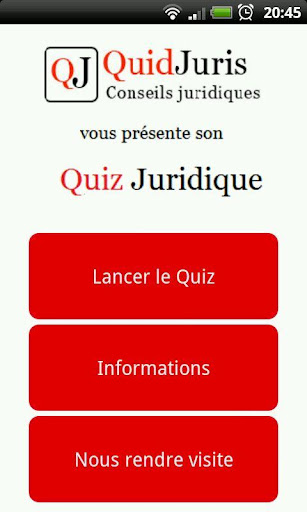 Quiz Juridique