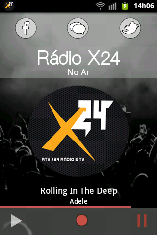 【免費音樂App】Rádio X24-APP點子