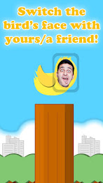 Flappy You: Dodge fun obstacles as a selfie bird poster 4