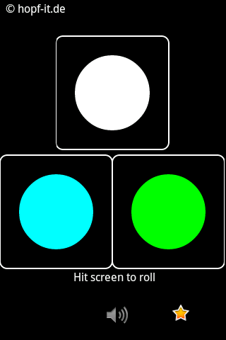 Trivial Color Dice Screen 2