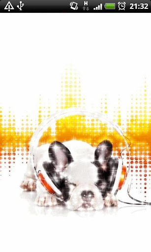 Dog Music Live Wallpaper