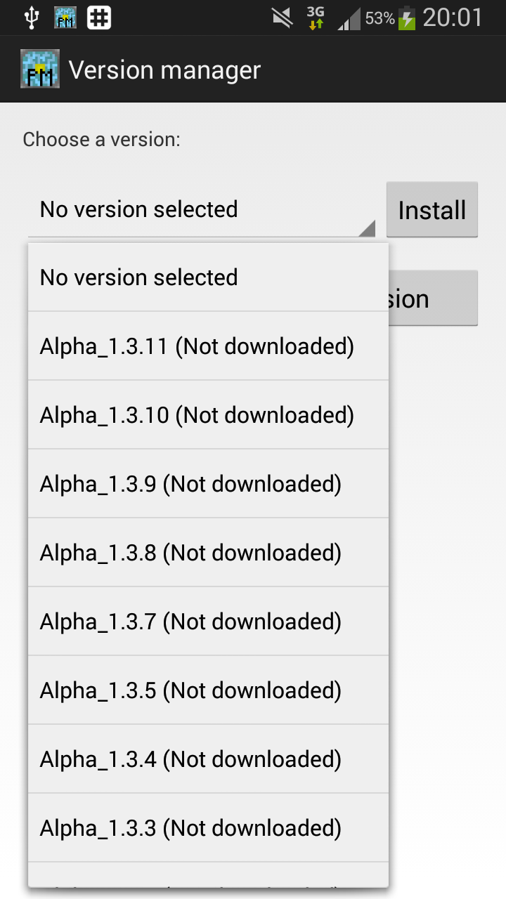 PocketMine-MP for Android Screen 3