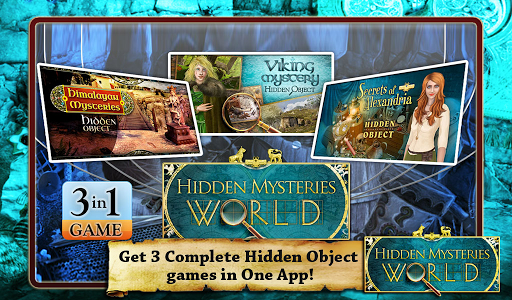 【免費休閒App】Hidden Object - Mystery Worlds-APP點子