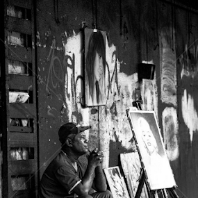 the painters by Purnomo Sidhi - People Street & Candids