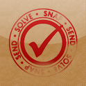 Snap Send Solve logo