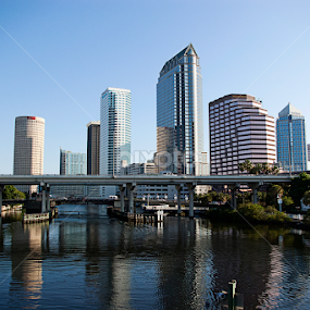 by Allie Riker - City,  Street & Park Skylines