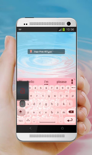 免費下載個人化APP|淡いピンク AiType テーマ app開箱文|APP開箱王