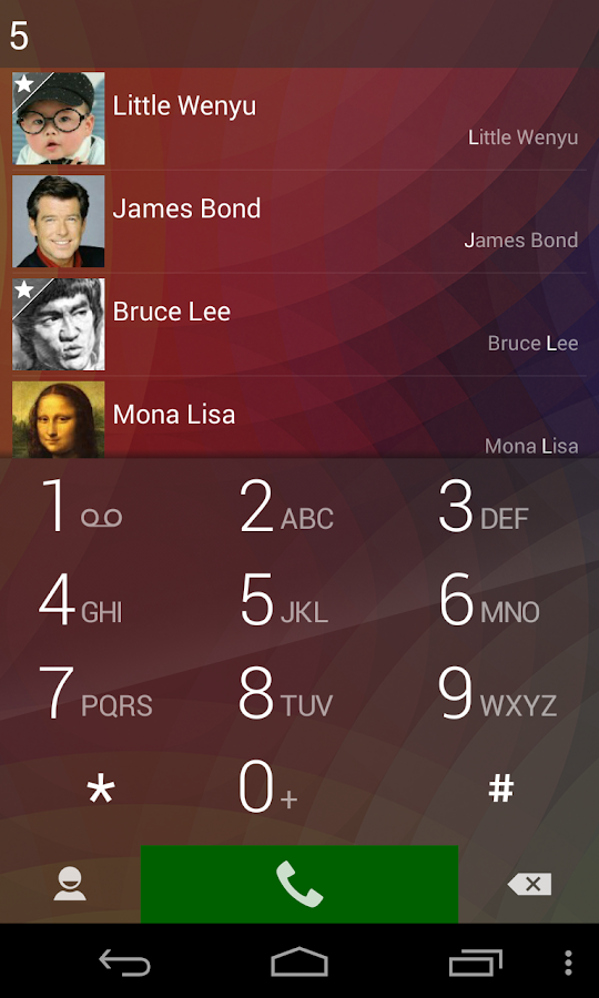 ExDialer - Dialer & Contacts - screenshot