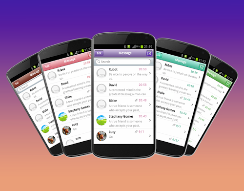 Android application Messaging+ 6 screenshort