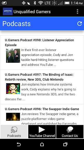 Unqualified Gamers Podcast App