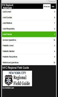 Lastest Paramedic Field Guide NYC APK for PC