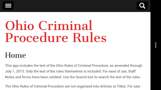 【免費商業App】Ohio Criminal Procedure Rules-APP點子