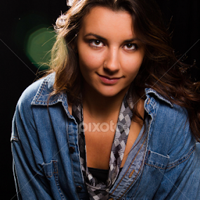 Women wearing men's clothes by Keith Bryant - People Portraits of Women