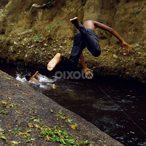 Jumping by Newton Saha - Sports & Fitness Fitness