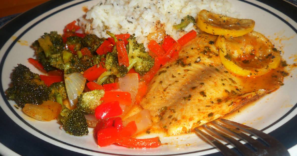 10 Best Baked Lemon Pepper Tilapia Recipes Yummly