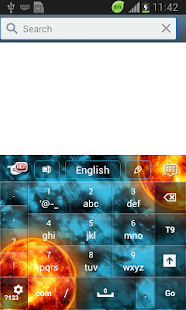 Galaxy Keyboard GO Theme - screenshot thumbnail