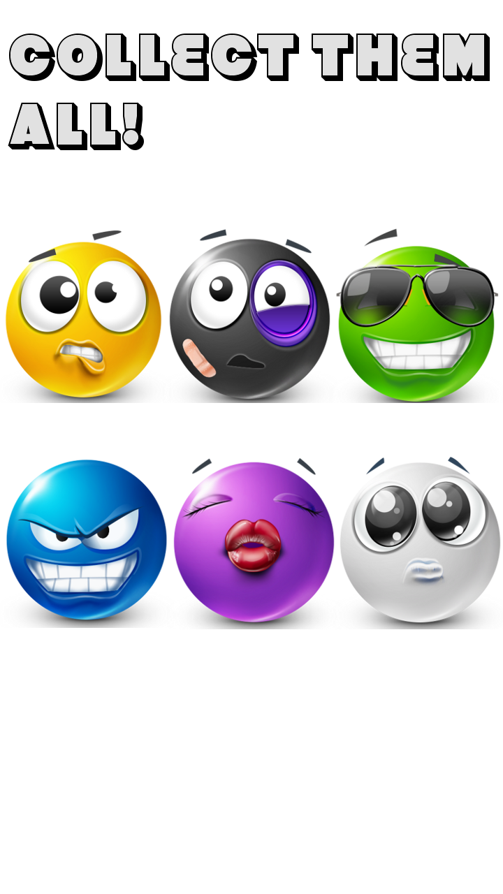 White Smileys by Emoji World ™ Screen 3