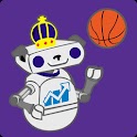 JMU Football & Basketball logo