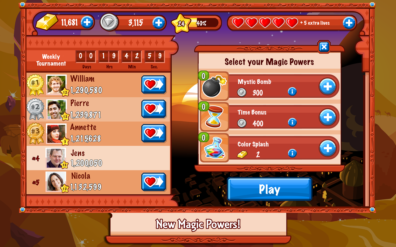Diamond Dash - screenshot